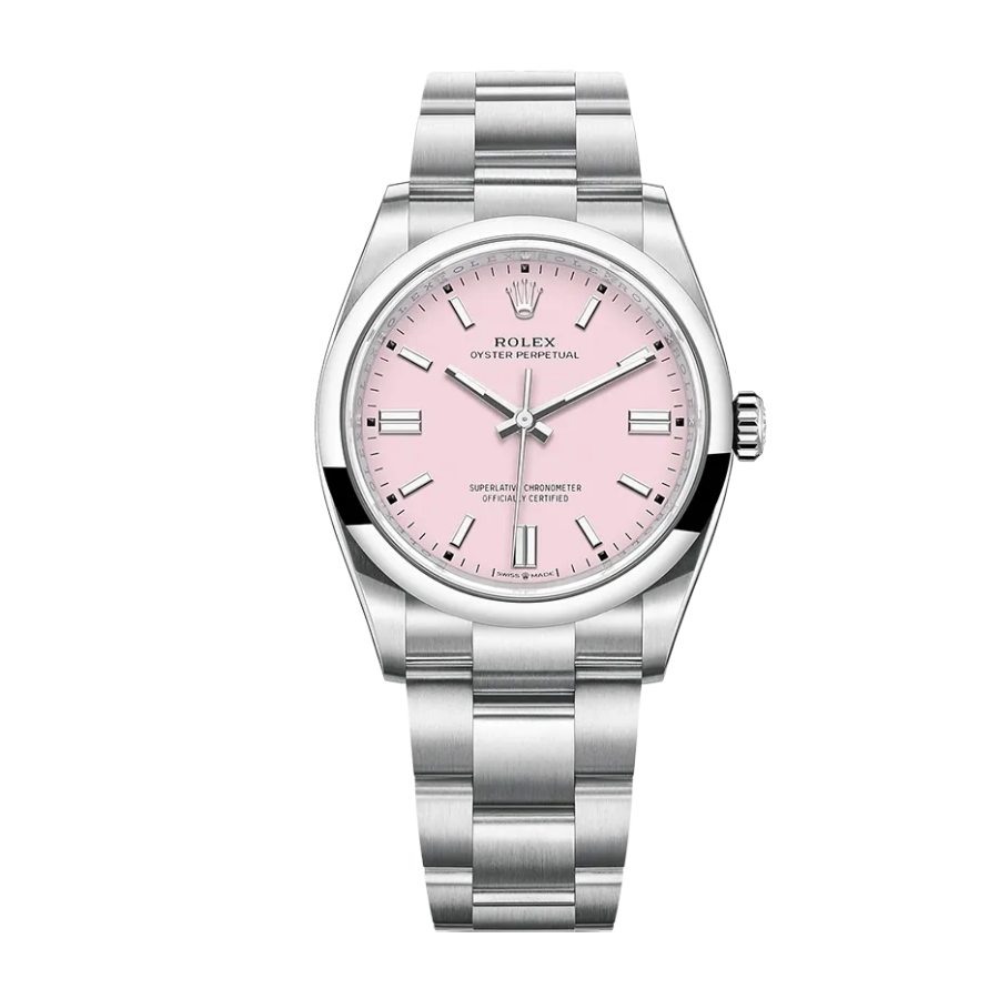 rolex-perpetual-pink-124300-replica-1 Rolex Perpetual Pink 124300 Replica - Image 1