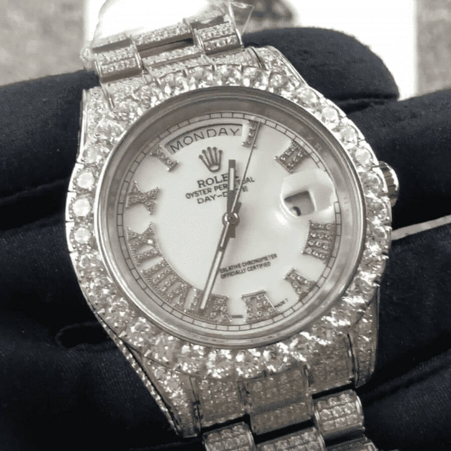 rolex-president-diamond-218239-replica-1 Rolex Day-Date II Diamond Replica - Image 3