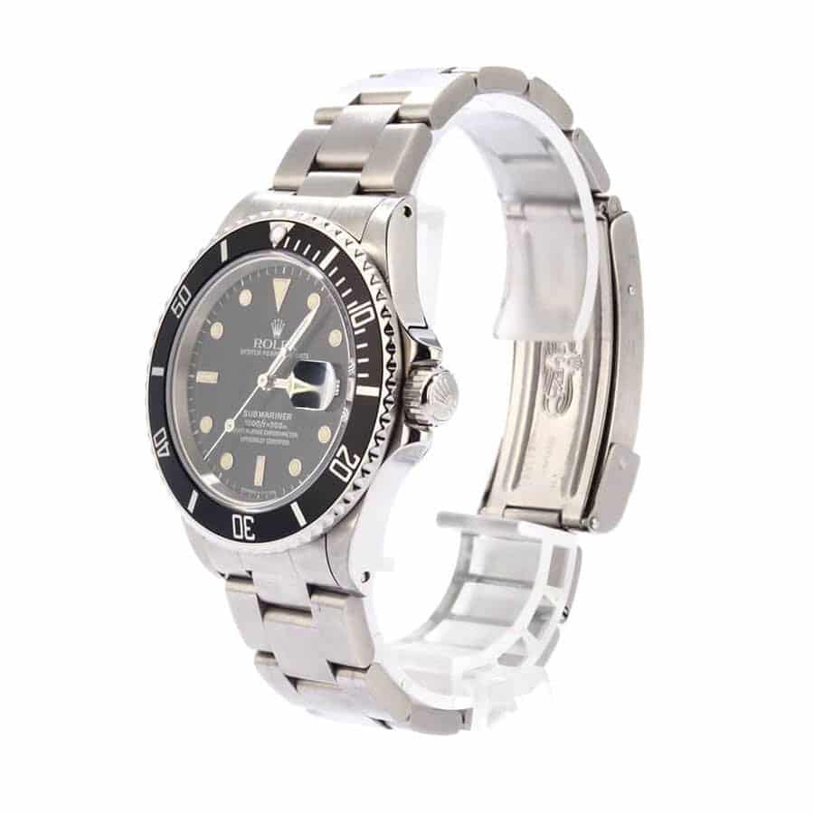 rolex-rare-submariner-black-dial-stainless-steel-date-pre-ceramic-16800-oyster-replica1 Rolex 16800 Replica - Image 2