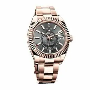 rolex-sky-dweller-326935-sro-300x300.jpg Rolex Sky-Dweller 326935-0007 SRO Automatic Everose Rhodium Dial Oyster Replica - Image 2
