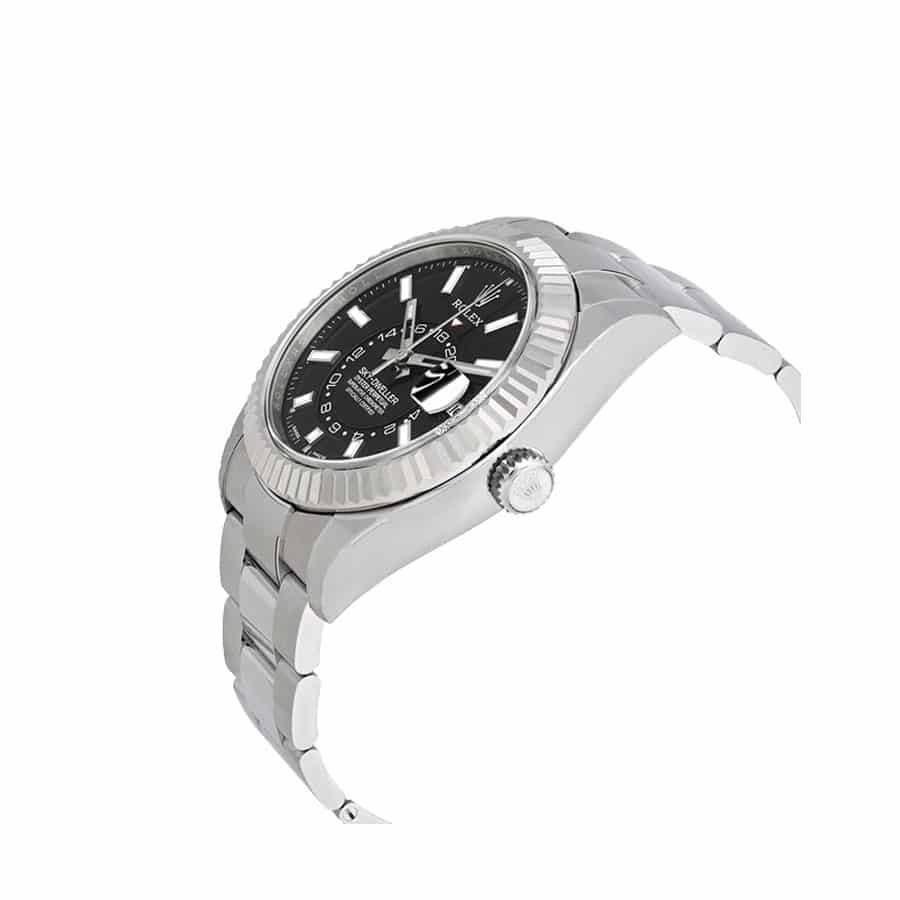rolex-sky-dweller-black-dial-326934-oyster-replica Rolex Sky-Dweller 326934 Black Dial Oyster Replica - Image 3