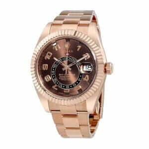 rolex-sky-dweller-chocolate-dial-rose-gold-326935-2-300x300 Rose Gold Sky-Dweller Replica - Image 2