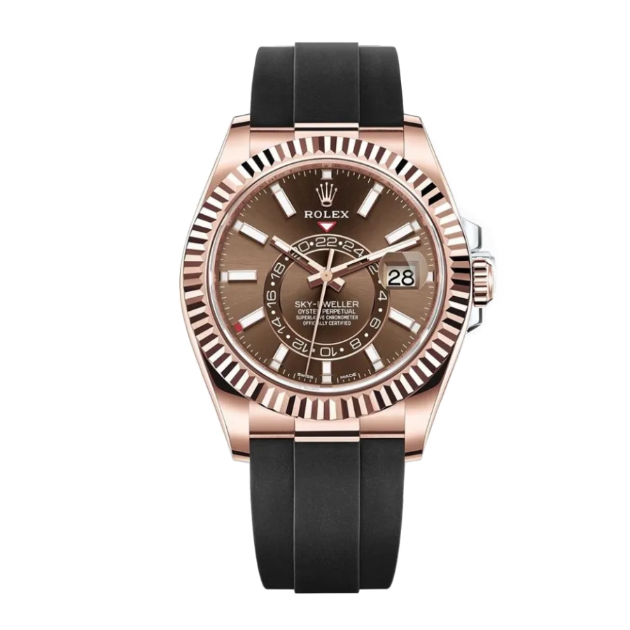 rolex-sky-dweller-chocolate-replica-1 Rolex Sky-Dweller 326235 Chocolate Dial Replica - Image 1