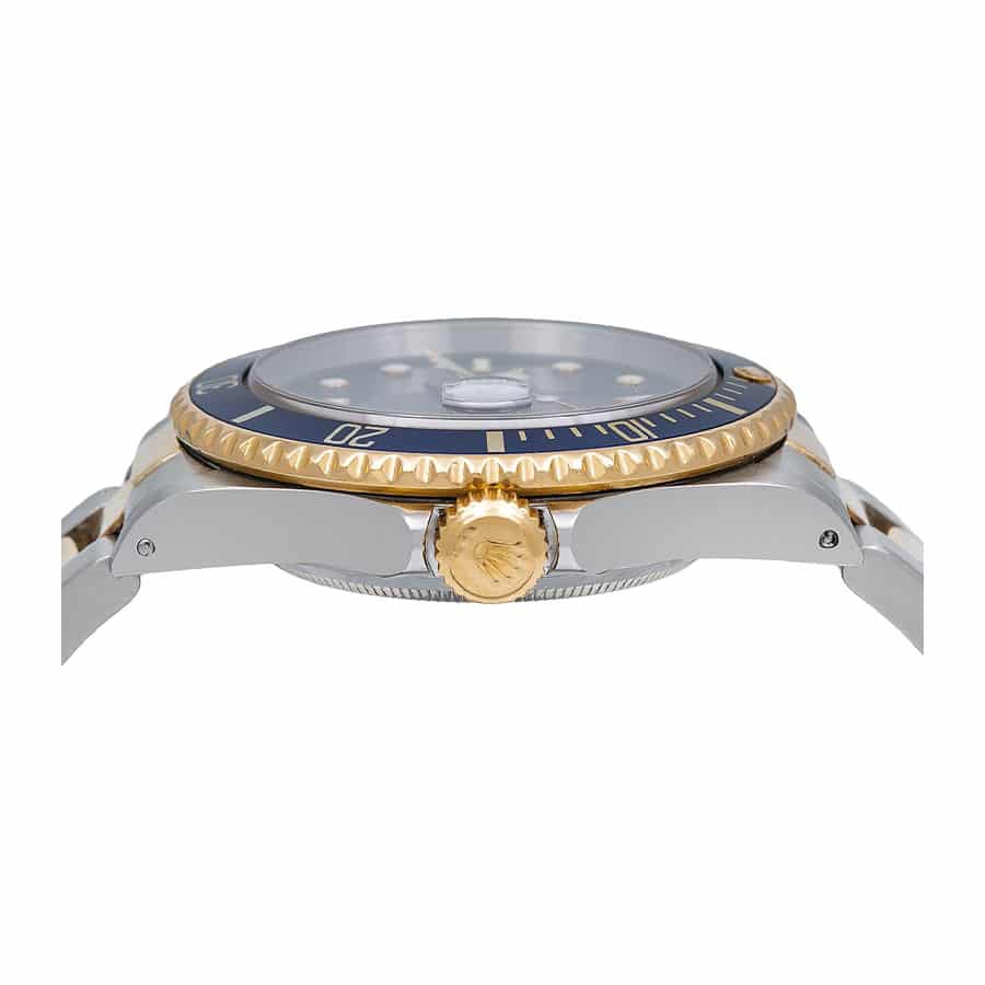 rolex-submariner-date-two-tone-blue-dial-16613-replica-1 Rolex Submariner Date Two Tone Blue Dial 16613 Replica - Image 3