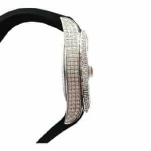 rolex-submariner-flex-rubber-strap-iced-out-bezel-40mm-1163362-300x300.jpg (1) Rolex Submariner 116336 Black Dial Diamond Bezel Replica - Image 2