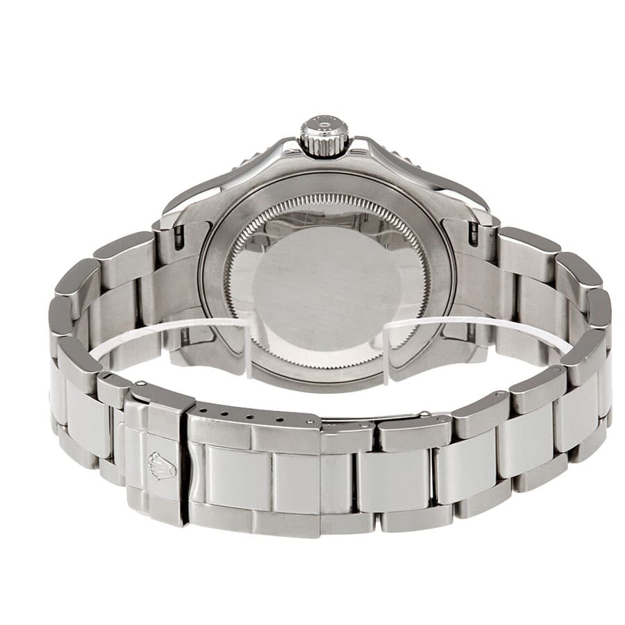 rolex-yacht-master-platinum-dial-steel-and-platinum-116622plso-oyster-replica-back (1) Rolex Yacht-Master 116622 Stainless Steel Dark Rhodium Dial Replica - Image 4