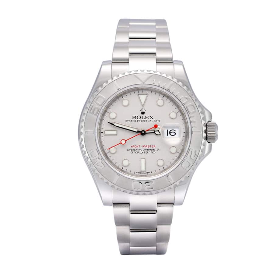 rolex-yacht-master-platinum-dial-steel-and-platinum-116622plso-replica Rolex 16622 Oyster Perpetual Yacht-Master Replica - Image 1