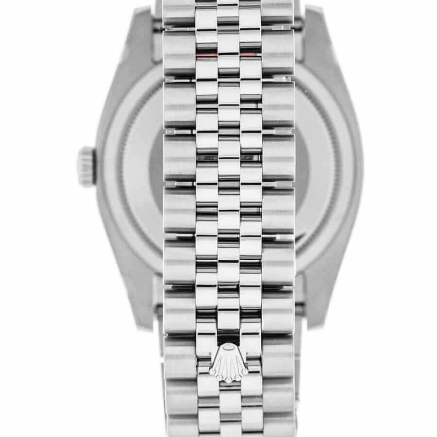 ssq Rolex Datejust 178384-0017 White Gold Black & Diamond Dial Replica - Image 2